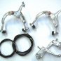 BMX Brake Set Caliper Type Front and Back, Cable Set - Inners & Outers