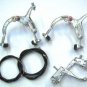 BMX Brake Set Caliper Type Front and Back, Cable Set - Inners & Outers