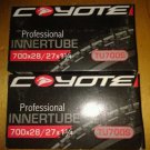 2off 700/28/27 Series bike innertubes 700x28/27 x 1 1/4 TU700S Coyote/Wildtrack