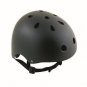 Bomber Style Stunt Safety Helmet BMX MTB Bike Scooter Matt Black 58-62cm