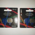 Disc Brake Pads Bikes organic  HAYES Solo MX1 MX2  2 Pairs