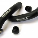 Alloy Bar Ends In Black With Handlebar End Caps Road Bikes  MTB TransX