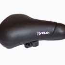 Velo  Bike/BMX Seat Freestyle Saddle - Black with Rails & Seat Clamp