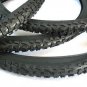 Bike Tyres 20inch x 2 Plus 2 Inner Tubes Kids MTB/Bicycle ATB Knobbly Tread