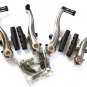 Brakes Radius Alloy 2 V-Brake Set 2 Duel Ended Brake Cables&Crimps MTB/Bicycles