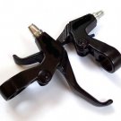 Alloy MTB V-Brake Levers - Black Pair 22mm
