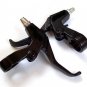 Alloy MTB V-Brake Levers - Black Pair 22mm