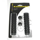 Dual Compound Bike Grips Grey/Black 130mm Long High Quality Item