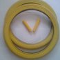 BMX Bike/Bicycle Tyres+Handlebar Grips Yellow 2off 20x2.00 Freestyle/Ramp Style