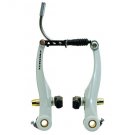 "V" Brake Set Promax Alloy White With Fittings