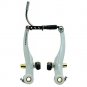 "V" Brake Set Promax Alloy White With Fittings