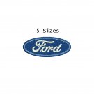 Ford Car Emblem 5sizes Digitized Machine Embroidery Design EMAIL DELIVERY