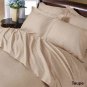 800TC STRIPE TAUPE SHEET SET IN KING SIZE - 100% PURE COTTON