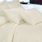 600TC SOLID IVORY SHEET SET IN KING SIZE - 100% PURE COTTON