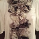 Handmade Ruffle Scarfs- S-WGB