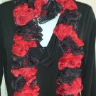 Handmade Ruffle Scarfs- TS-BR