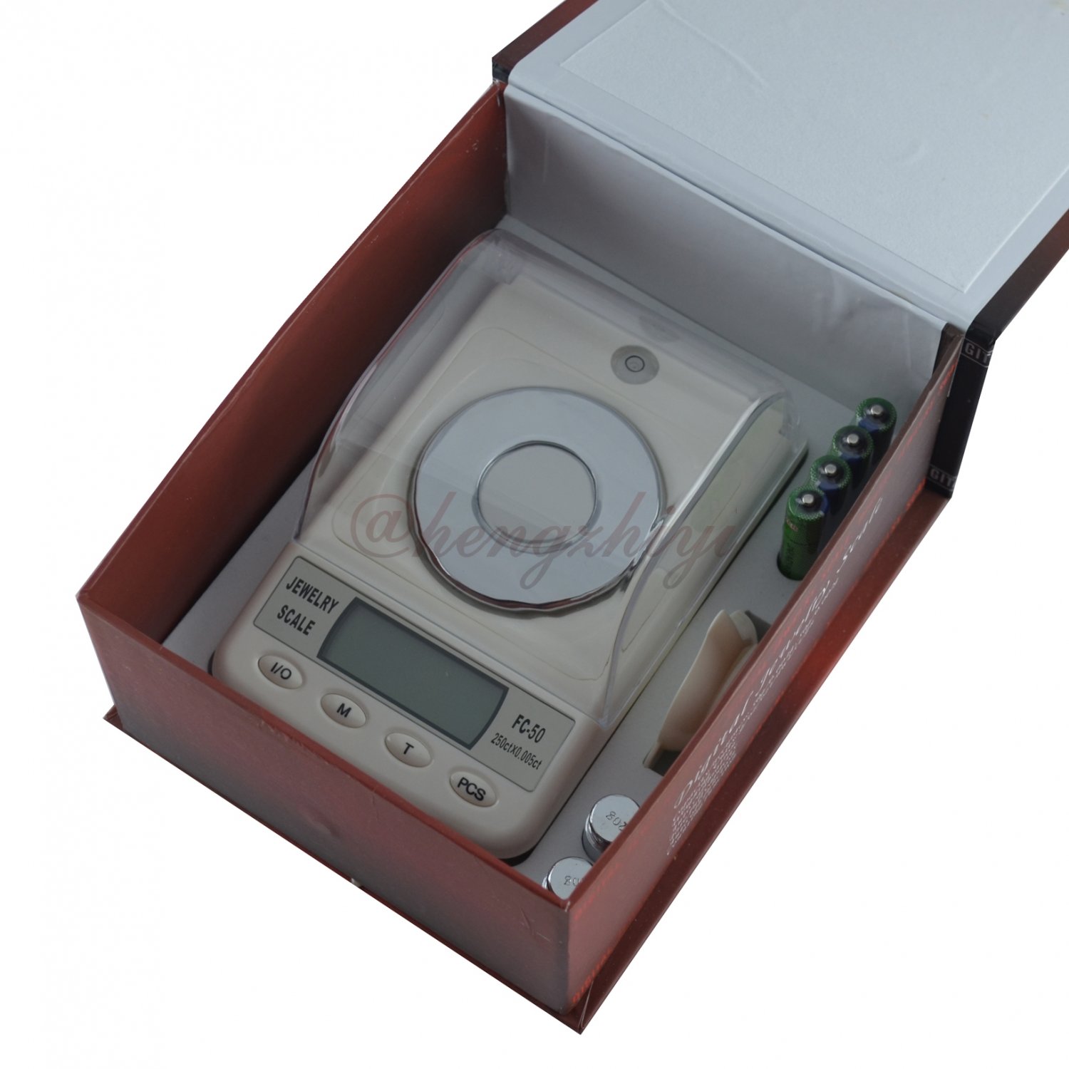 50g x 0.001g High Precision Gem Jewelry Digital Diamond Carat Scale w