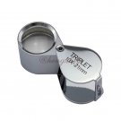 10X 21mm Jewelry Diamond Gemstone Triplet Loupe Magnifier w Achromatic Aplanatic Lens, Free Shipping
