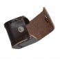10X 20.5MM Jewelry Diamond Gemstone Gem Triplet Loupe Magnifier Lens w Leather Case, Free Shipping