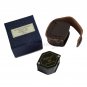 10X 20.5MM Jewelry Diamond Gemstone Gem Triplet Loupe Magnifier Lens w Leather Case, Free Shipping