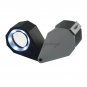20X Diamond Jewelry Gem Triplet Loupe w 6 LED Lights & 21MM Achromatic Aplanatic Len, Free Shipping