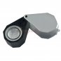 20X Diamond Jewelry Gem Triplet Loupe w 6 LED Lights & 21MM Achromatic Aplanatic Len, Free Shipping