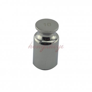F1 Grade 10G 304 Stainless Steel Calibration Weight for Precision Scale Balance, Free Shipping