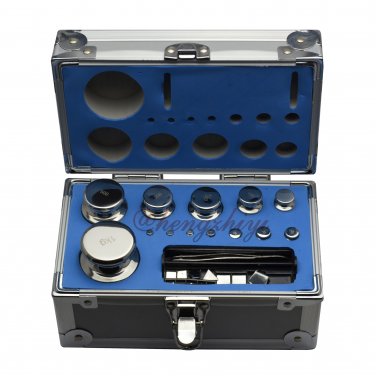 F1 Grade 25pcs/set 1mg-1kg Stainless Steel Calibration Weight Kit w Certificate, Free Shipping