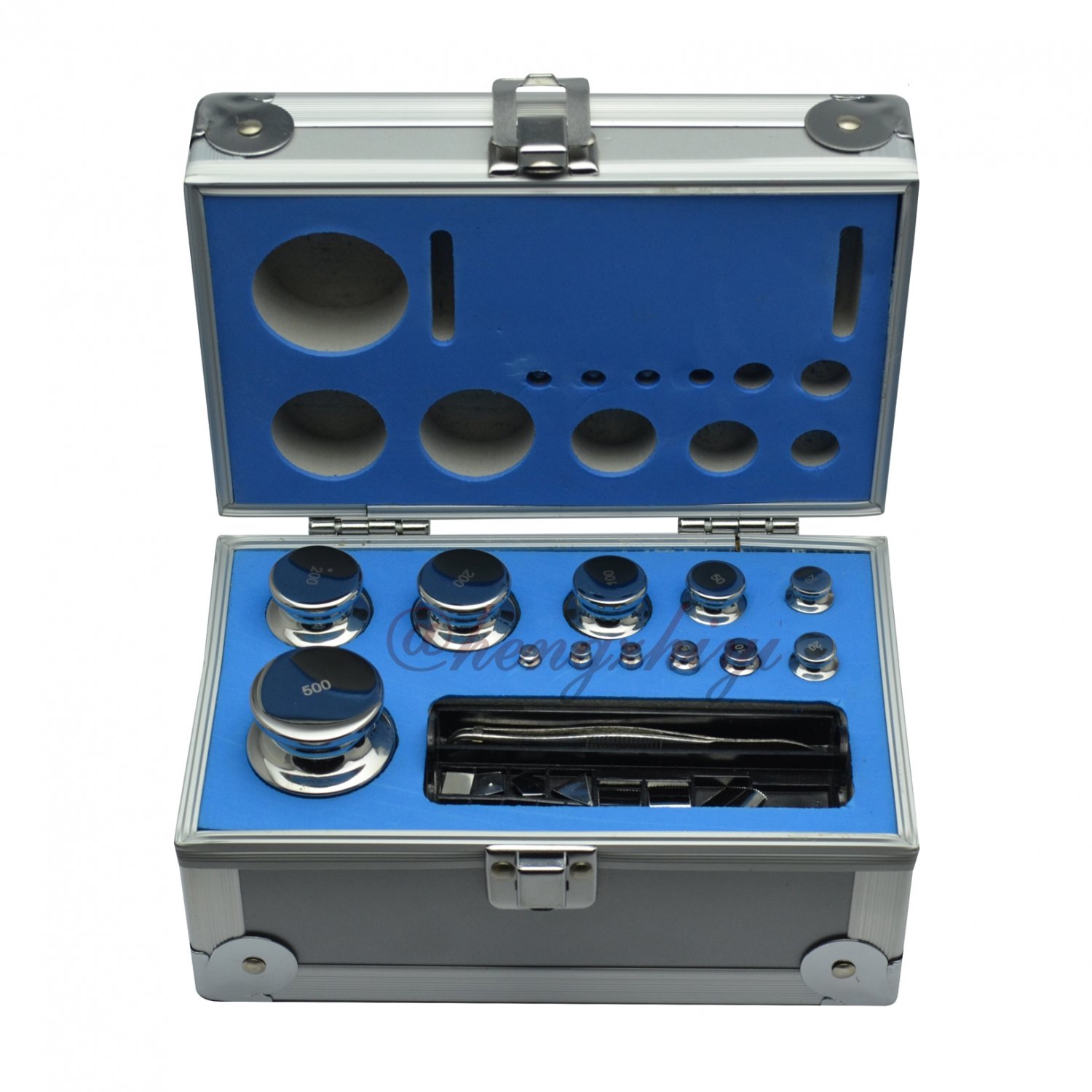 F1 Grade 1mg-500g Stainless Steel Scale Calibration Weight Kit Set w Certificate, Free Shipping
