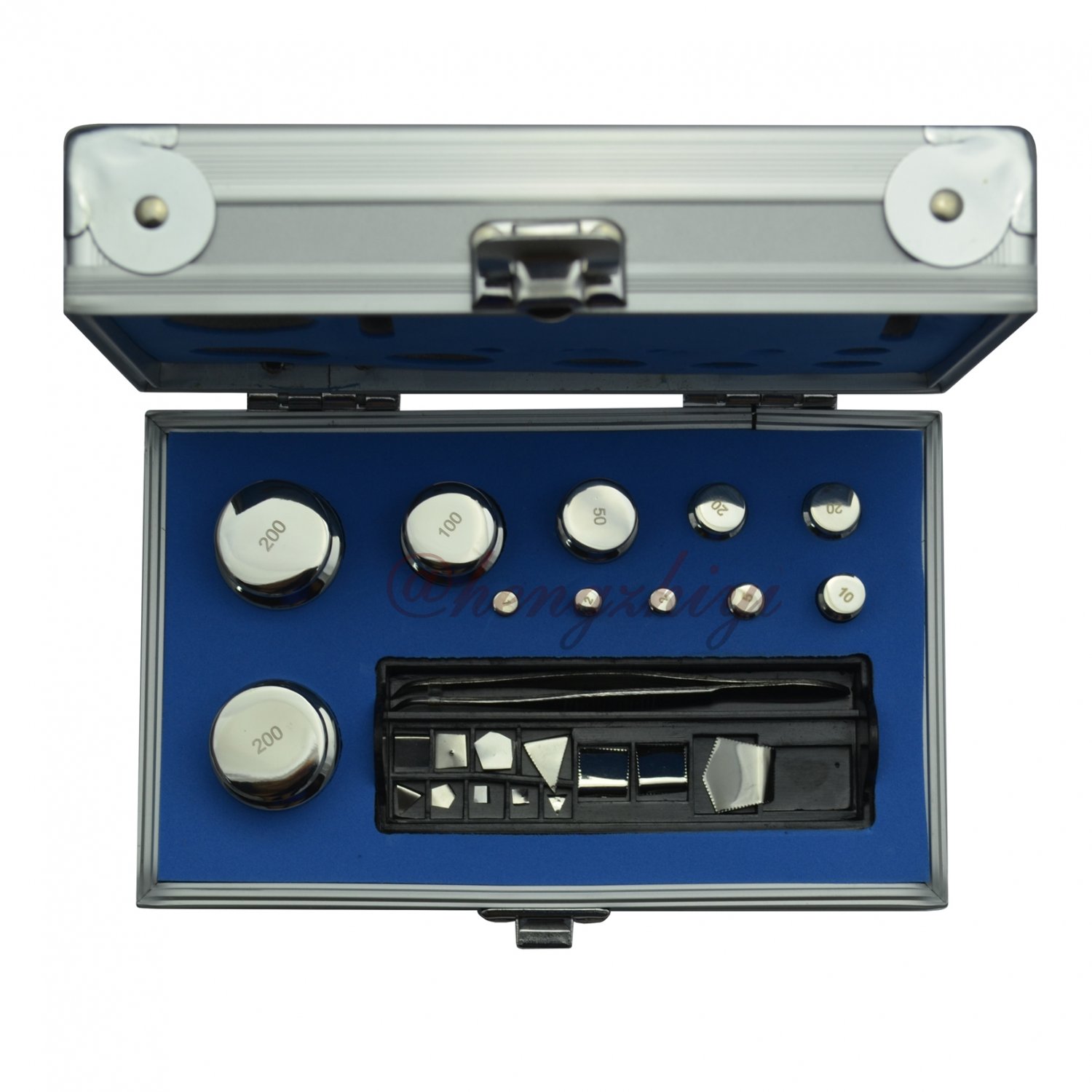 F1 Grade 1mg200g Stainless Steel Scale Calibration Weight Kit Set w