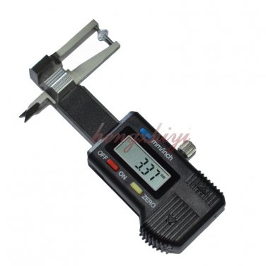Mini 0-25mm Precision Digital Jewel Gem Thickness Gauge Caliper w 0.01mm Reading, Free Shipping