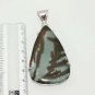 23gm HUGE ! PICTURE JASPER GEM STONE FASHION JEWELRY SILVER PENDANT P362