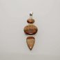 16gm SAHARA JASPER GEMSTONE DESIGNER FASHION JEWELRY SILVER PENDANT P334