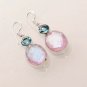 9gm FIRE ! MYSTIC TOPAZ-SKY BLUE TOPAZ FASHION JEWELRY SILVER EARRINGS E510