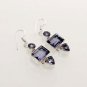 11gm AMAZING ! LIGHT PURPLE TOPAZ FASHION JEWELRY SILVER EARRING XMAS GIFT E603