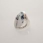 14gm CLASSIC DENDRITE OPAL FASHION JEWELRY SILVER RING SIZE6.5 .R105