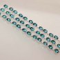 58gm AWESOME ! SWISS BLUE TOPAZ DESIGNER FASHION JEWELRY SILVER BRACELET B630