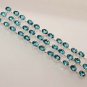58gm AWESOME ! SWISS BLUE TOPAZ DESIGNER FASHION JEWELRY SILVER BRACELET B630