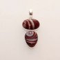 BOTSWANA LACE AGATE  GEM STONE DAILY WEAR FASHION JEWELRY SILVER PENDANT P202