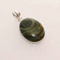 BOTSWANA LACE AGATE GEM STONE REUGULAR FASHION JEWELRY SILVER PENDANT P310