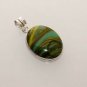BOTSWANA LACE AGATE GEM STONE DAILY WEAR FASHION JEWELRY SILVER PENDANT P306