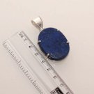 BLUE LAPIS LAZULI GEM STONE DAILY WEAR FASHION JEWELRY SILVER PENDANT P216