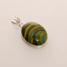BOTSWANA LACE AGATE GEM STONE EXCLUSIVE FASHION JEWELRY SILVER PENDANT P299