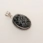 SNOW FLAKE JASPER GEM STONE HANDCRFTED FASHION JEWELRY SILVER PENDANT P292