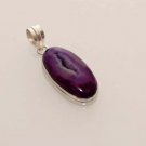 BEAUTIFUL SOLAR DRUZY GEMSTONE SEASONS GIFT FASHION JEWELRY SILVER PENDANT P167
