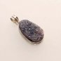 DAZZLING TITANIUM DRUZY GEMSTONE WHOLE SALE LOT JEWELRY SILVER PENDANT P187
