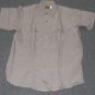 MEN'S SHIRT POLYESTER - TAUPE (SIZE: 17)