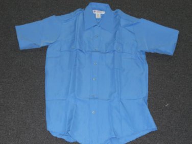 SHIRT POLYESTER BLUE (X-LARGE)