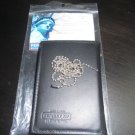 PF (1005-F/400) 4 in 1 dress leather case w/recessed badge, ID, 30" chain