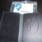 PERFECT FIT (1001-A CUT 400) Duty leather case w/recessed badge & double ID